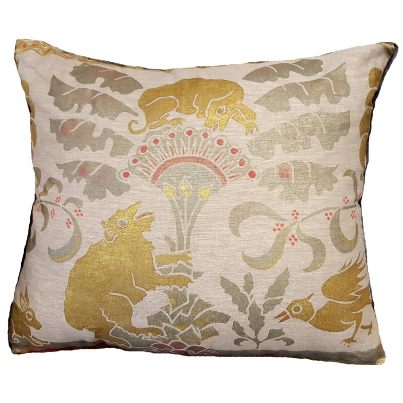 Jackrabbit II Linen Rectangular Pillow Cover