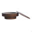 Table basse 39,37 "ronde avec rangement-669504490
