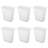 Sterilite Rectangular Wastebasket Open Top Trash Bin.-138892135-138892136
