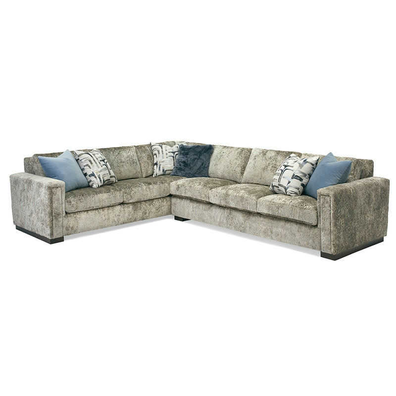 Heath Sectional, Banks Balsam, Ebony