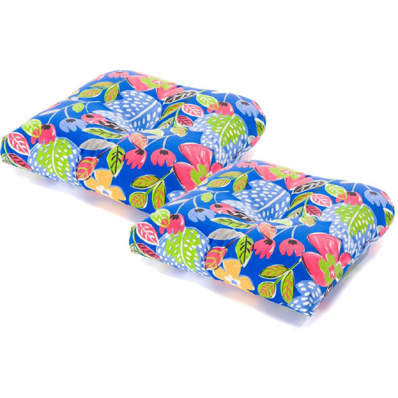 Coussin de siège d'extérieur Tempo, Cobalt Mariposa