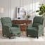 Fauteuil inclinable manuel rembourré pour le salon-2083478883