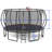 16FT trampoline Pumpkin- Black Red-Upgrade