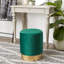 TABOURET EN VELOURS BLANC-1839030401