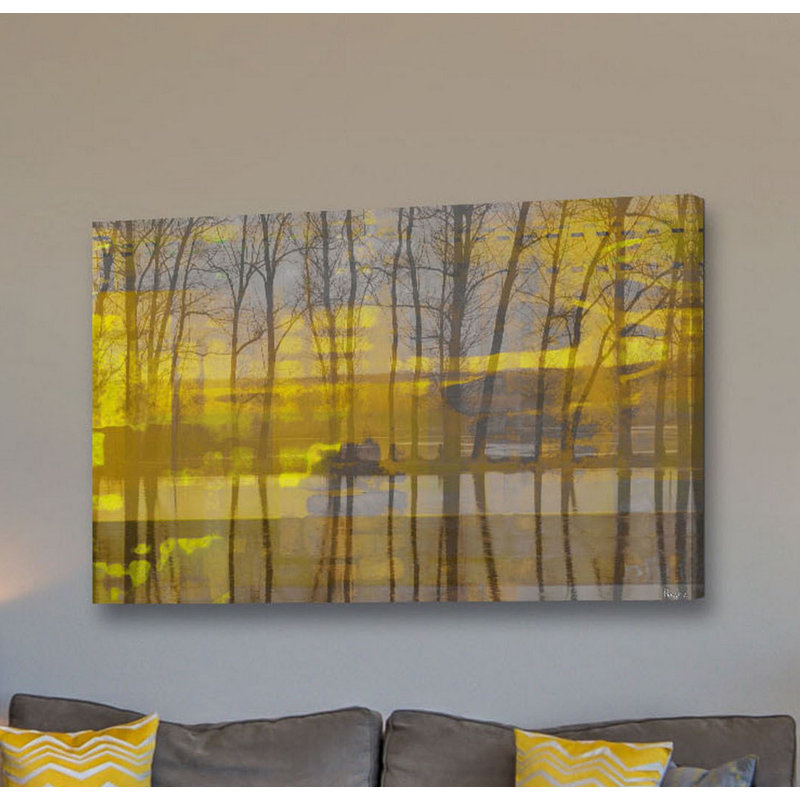 « sackville » par parvez taj,, reproduction d’art sur toile tendue, H 20 po x l 30 po x P 1,5 po