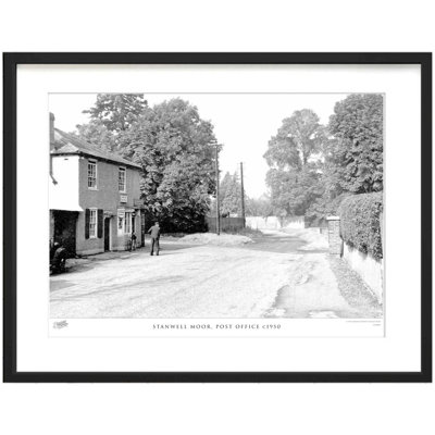 Stanwell Moor, Post Office C1950 by Francis Frith - Single Picture Frame Print