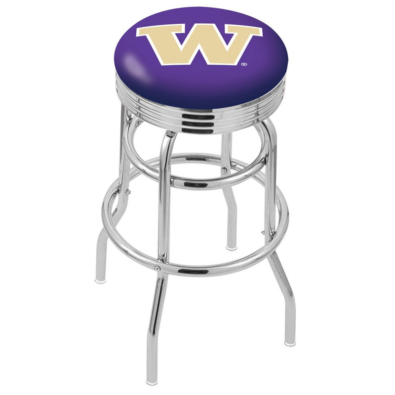 Tabouret de bar et de comptoir NCAA, Washington, Tabouret de bar (siège d'une hauteur de 30 po)