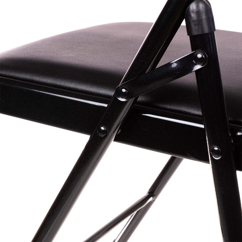 Kapi Fabric Padded Stackable Folding Chair Folding Chair