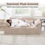 Causeuse à compression Segal 81,5 de large sans assemblage-1094603681