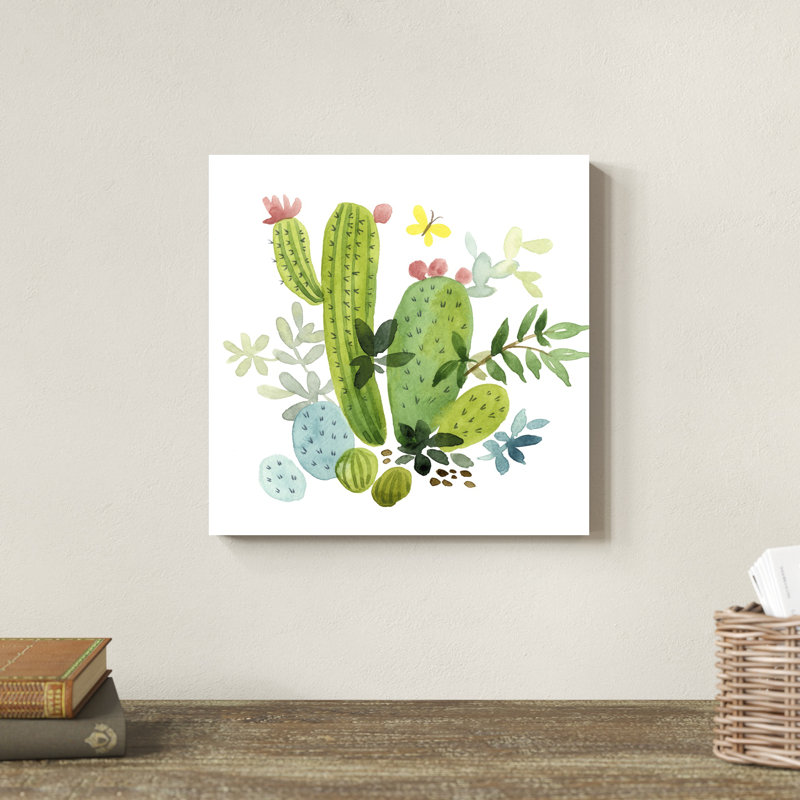Happy Cactus III, H 12 po x l 12 po x P 1 po