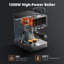 Airmsen 7.9'' Semi-Automatic Espresso Machine With Grinder