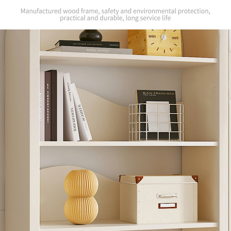 Modern Simple Manufactured Wood Bookshelf