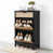 Black/Oak selected