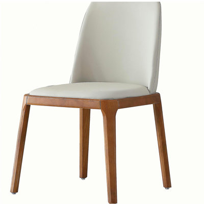 Ensemble de table à manger et de chaises, chaises de salle à manger modernes en cuir PU, convenant aux salons, cuisines et salles à manger