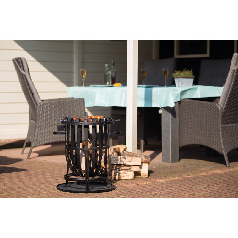Dallas Novelty Clay Wood Burning Smokeless Fire Pit