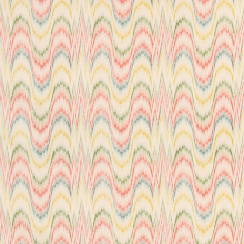 Avondale Jasper Print Fabric, Pink/Gold