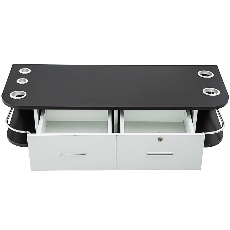 Rangement pour porte-outils en métal Lylam, Blanc / noir