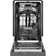 18" 47 dBA Built-in Dishwasher with Sanitize Cycle