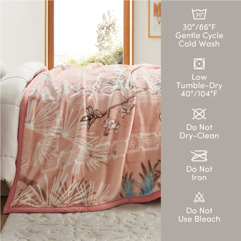 Couverture en peluche Nestl, Très grand, Rose
