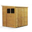 Modular Pent Garden Shed  6X6 With Windows