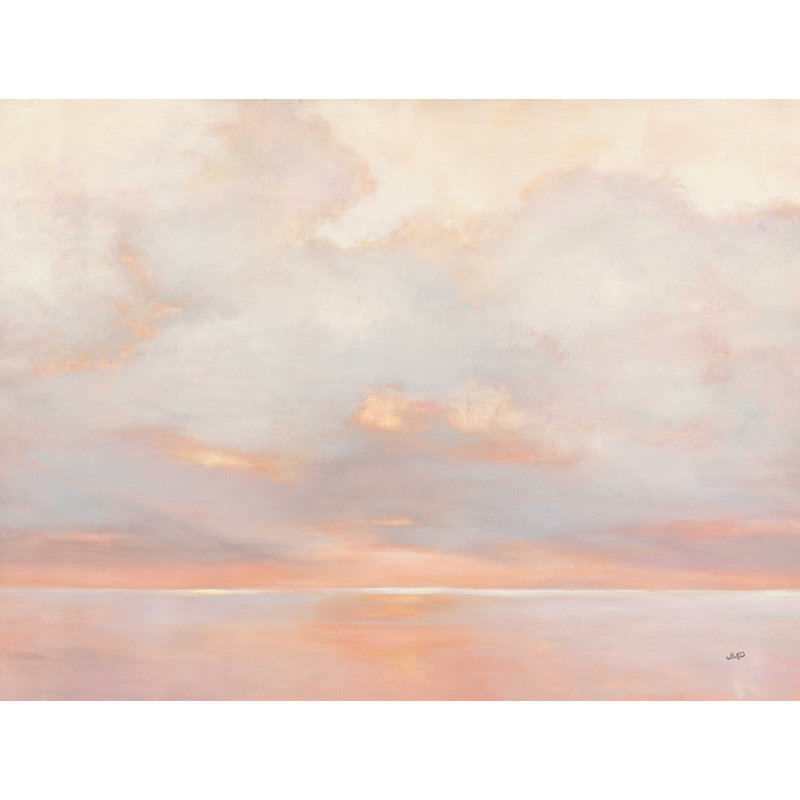 «Glint on the Horizon» par Julia Purinton - reproduction d'art sur toile tendue, H 24 po x l 32 po, Non