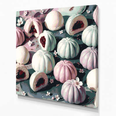 Art mural sur toile, Desserts Daifuku
