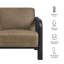 Fauteuil d'appoint en cuir Sereno Sereno-115680686-115680692