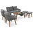 6-Piece Outdoor Conversation Set