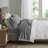 Smart Cool Grey Coolmax Blend All Season 4-Piece Full Sheet Set-19193595-19193600