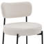 Ensemble de 2 chaises de salle à manger Boucle, ensemble de 2 chaises de cuisine avec coussin et dossier incurvé pour le salon-1144229063