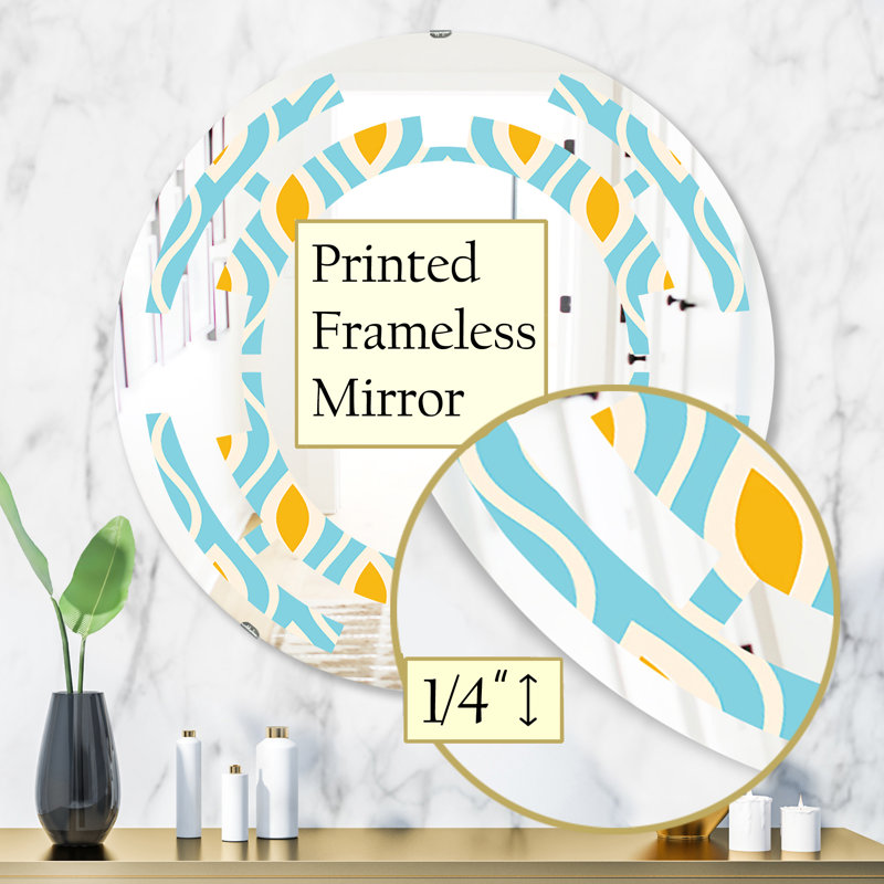Miroir mural Space, H 31,5 po x l po