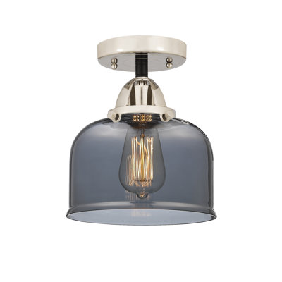 Glass LED Semi Flush Mount