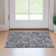 Premium Machine Washable Apodaca Gray Rug