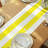 Yellow Striped Table Runner 72" x 12"-27798655-27778790