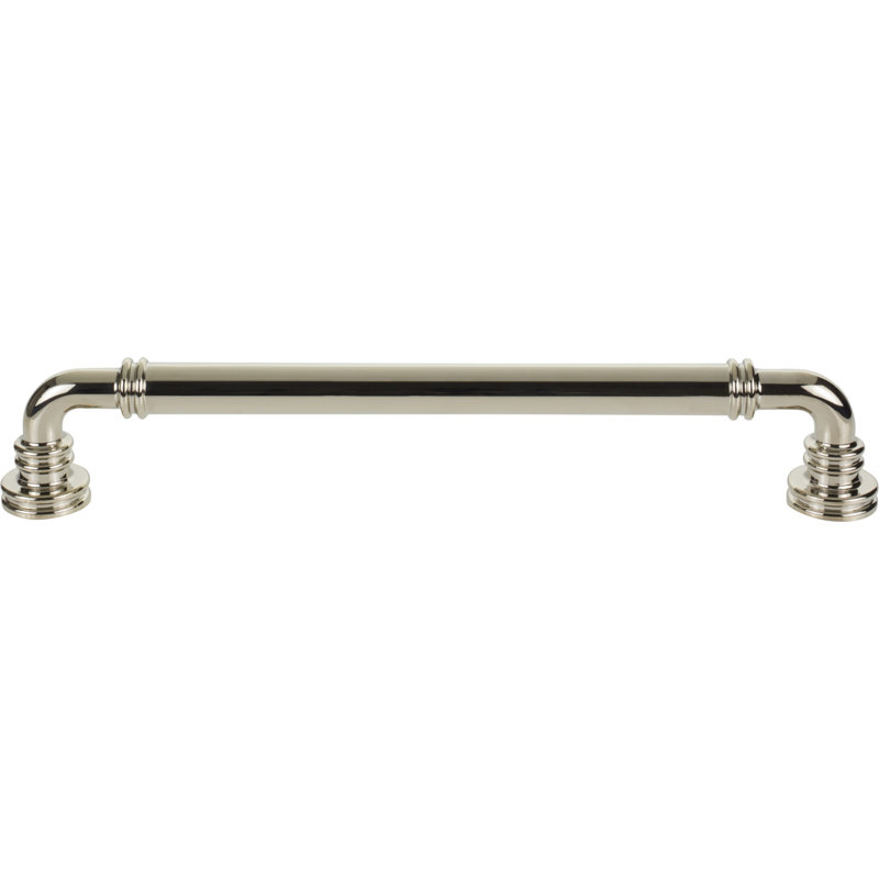 Cranford Appliance Pull, Polished Nickel, 12" Center to Center