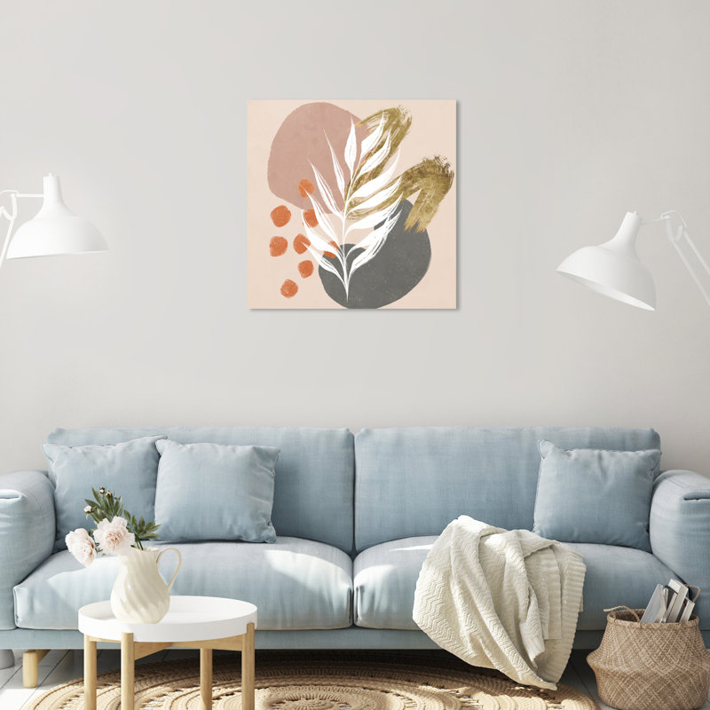 " Pale Breeze " Painting Print, Wrapped Canvas, 24" H x 24" W