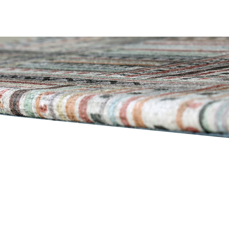 Kynslie Striped Anti-Fatigue Non-Skid Kitchen Mat