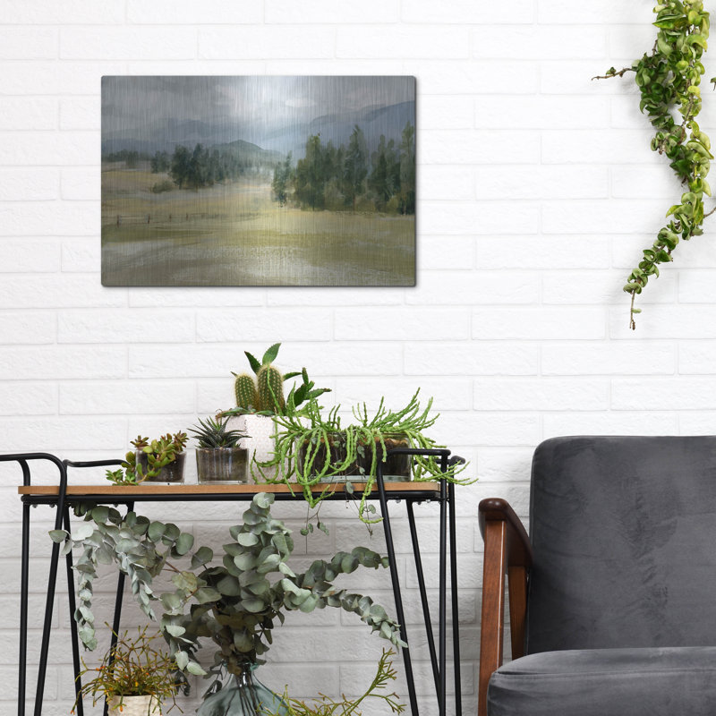  «Valley Retreat» par Danhui Nai, art mural en métal