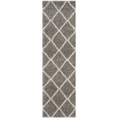 Girault Geometric Looped / Hooked Area Rug