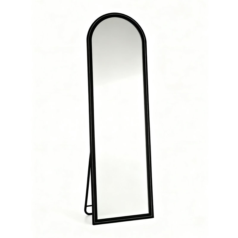 63"X 20" Full Body Mirror With Led Lighting And Strong Aluminum Alloy Frame For Bathroom Seamless Flexible Stand Dressing Room