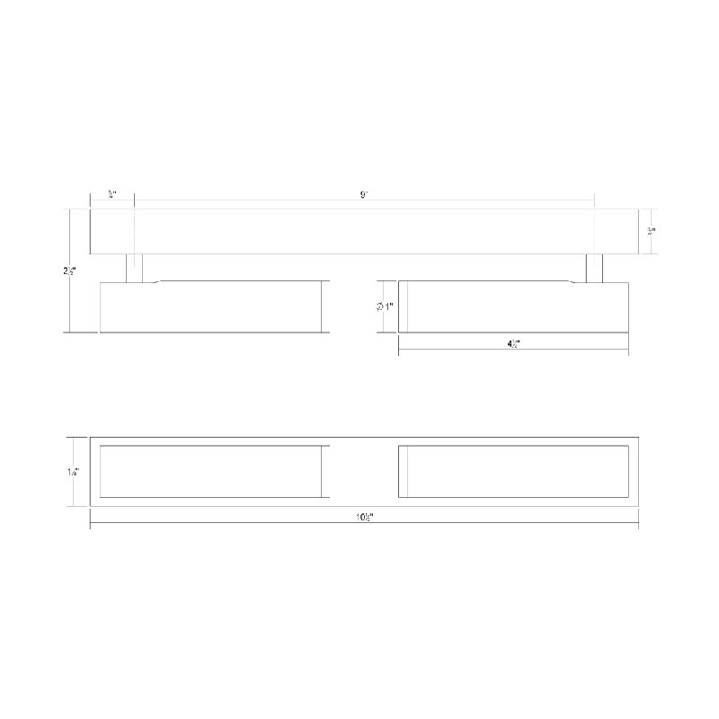 Haim LED Spotlight, Textured White