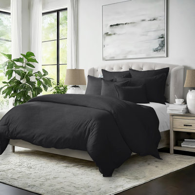 Elsie Linen Look Comforter 8 Piece Designer Set