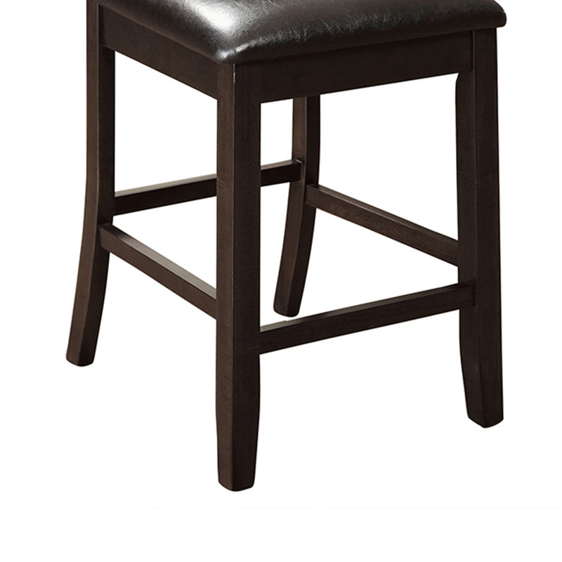 Chaise parsons rembourrée en cuir Myers Mathais