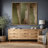 Subtle Olive Green Abstract Earth Tones Triptych – Pictures Extra Large Framed Canvas Print 3 Pieces Wall Art-502217882-502217887