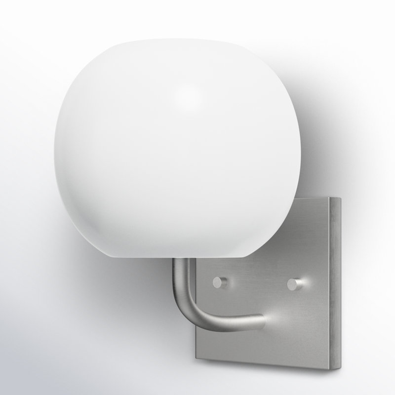 Jorund Dimmable Vanity Light, No, Brushed Steel