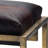 Versa Genuine Leather Upholstered Bench-73561995