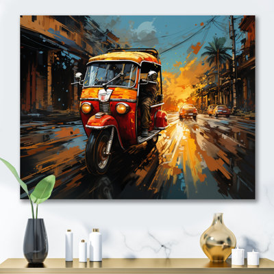 Thailand Tuktuk Adventure - Thailand Canvas Prints