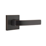 Breslin Flat Passage (Hall & Closet) Door Lever with Square Rosette