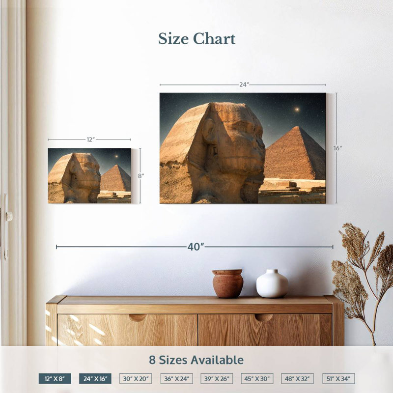 Sphinx Adella, H 16 po x l 24 po