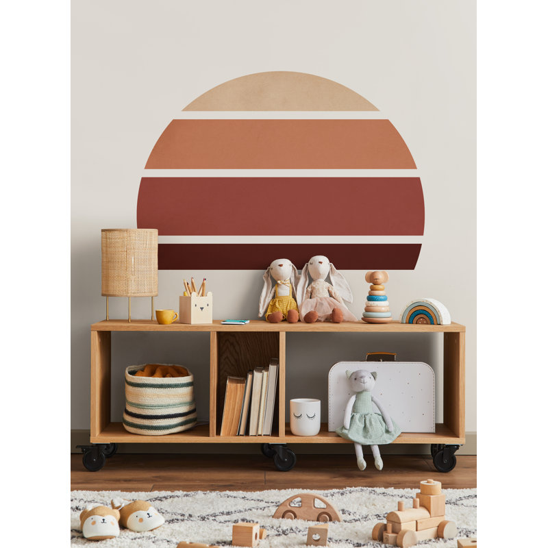 Abstract Non-Wall Damaging Accent, 33" x 48"